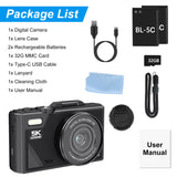 Digital Camera 1Pc 5K 75MP