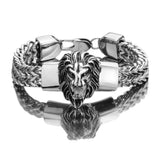 Stainless Steel Titanium Steel Lion Head