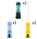 Portable Electric Fruit Juicer Wireless USB Smoothie Blender