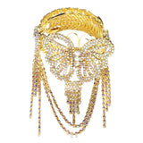 Exquisite Fairy Butterfly Tassel Bracelet Rhinestone Arm Chain