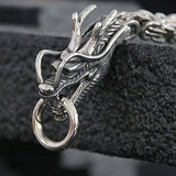 Titanium Steel Bracelet Dragon Spine