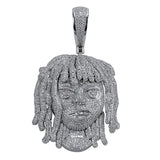 Singer Full Zircon Necklace and Pendant