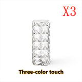 Nordic Crystal Lamp USB Table Lamps