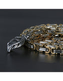 Dragon Head Titanium Steel Necklace Belt Men's Stainless Steel Jewelry