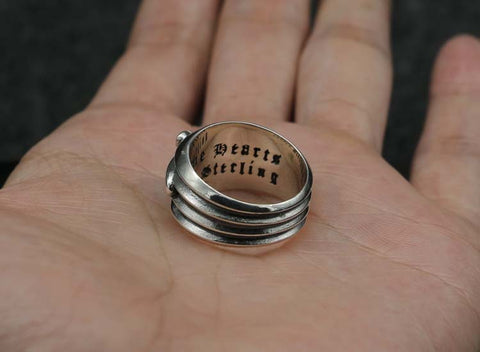 Holy Sword Ring Men's Sterling Silver