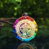 Geometry Chakra Energy Nechlace