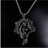 Retro Goddess Titanium Steel Personality Fashion