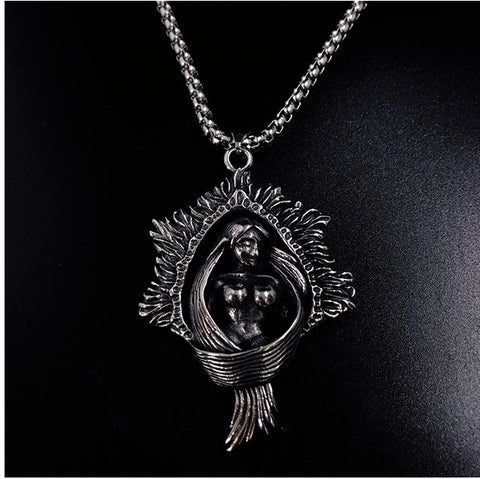 Retro Goddess Titanium Steel Personality Fashion