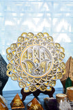 Fatima Hand Mandala Three-dimensional Wooden Decoration
