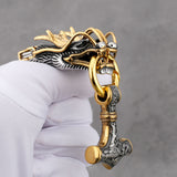 Titanium Steel Pendant Dragon Head Chain