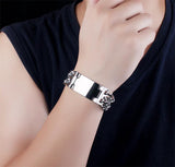 Men's titanium bracelet