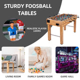 Portable Mini Table Football-Soccer Game Set, Includes 2 Balls And 2 Cup Holders