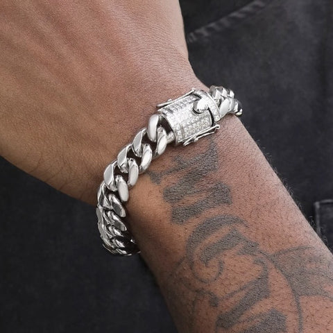 Men's Cuban Link Chain Titanium