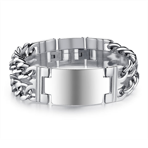 Men's titanium bracelet