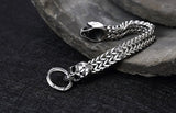 Titanium steel men's bracelet