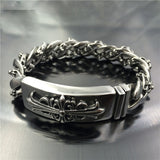 Titanium steel men's bracelet
