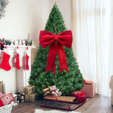 Christmas Tree Decoration Red Velvet Bow