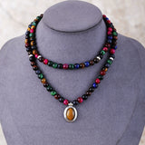 108 Pendants Necklace Bracelet Natural Stone Meditation