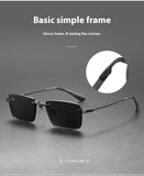 UV-proof Pure Titanium DTX416 With Myopic Glasses
