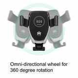 10W QI Wireless Fast Car Charger Mount Holder