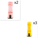Portable Electric Fruit Juicer Wireless USB Smoothie Blender