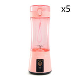 Portable Electric Fruit Juicer Wireless USB Smoothie Blender