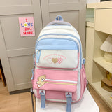 Middle School High School Girl Large Capacity Backpack