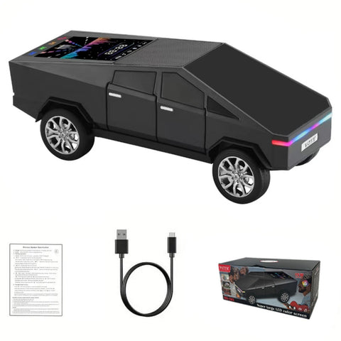 Bluetooth Pickup Truck Portable Speaker With Display