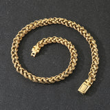 Twist Men's Titanium Steel Necklace