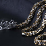Titanium Steel Bracelet Dragon Spine