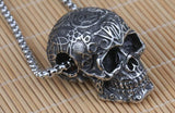 Titanium Steel Skull Men's Necklace