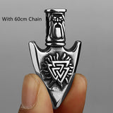 Arrow Titanium Steel Pendant Necklace