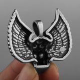 Skull Titanium Steel Pendant Stainless Steel Necklace Ornament