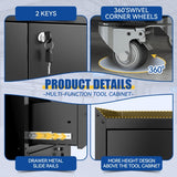 2 Door X 1 Drawer Tool Cabinets For Garage