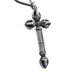 S925 Sterling Silver Vintage Pendant Necklace For Men