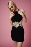 Bandage Stitch Short Women's Clothing Dress