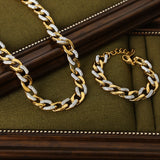 Titanium Steel Gold-Plated Jewelry