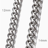 Men's Cuban Link Chain Titanium