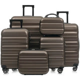 6-Piece ABS Hardshell Luggage Set - Lightweight & Durable