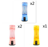 Portable Electric Fruit Juicer Wireless USB Smoothie Blender