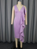 Women's Clothing Sexy V-neck Strap Dress