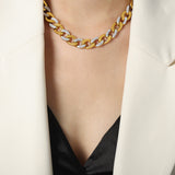 Titanium Steel Gold-Plated Jewelry