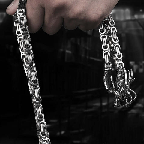 Titanium Steel Bracelet Dragon Spine