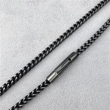 Square Keel Chain Titanium Steel Necklace