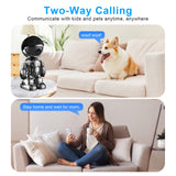 Smart Robot 3MP WiFi IP Camera – HD Baby Monitor & CCTV