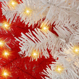 6ft Artificial Christmas Tree With 300 LED Lights And 900 Bendable Branches