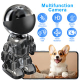 Smart Robot 3MP WiFi IP Camera – HD Baby Monitor & CCTV