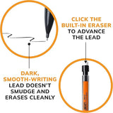 BIC Xtra Smooth Mechanical Pencil with 0.7 mm Medium Point, Refillable and Retractable, 40-Count Pack