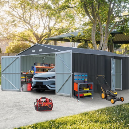 Grand 20FT Shed Offers A 250 Square Feet Of Floor Space,