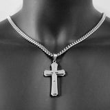 Men's Cross Pendant Titanium Steel